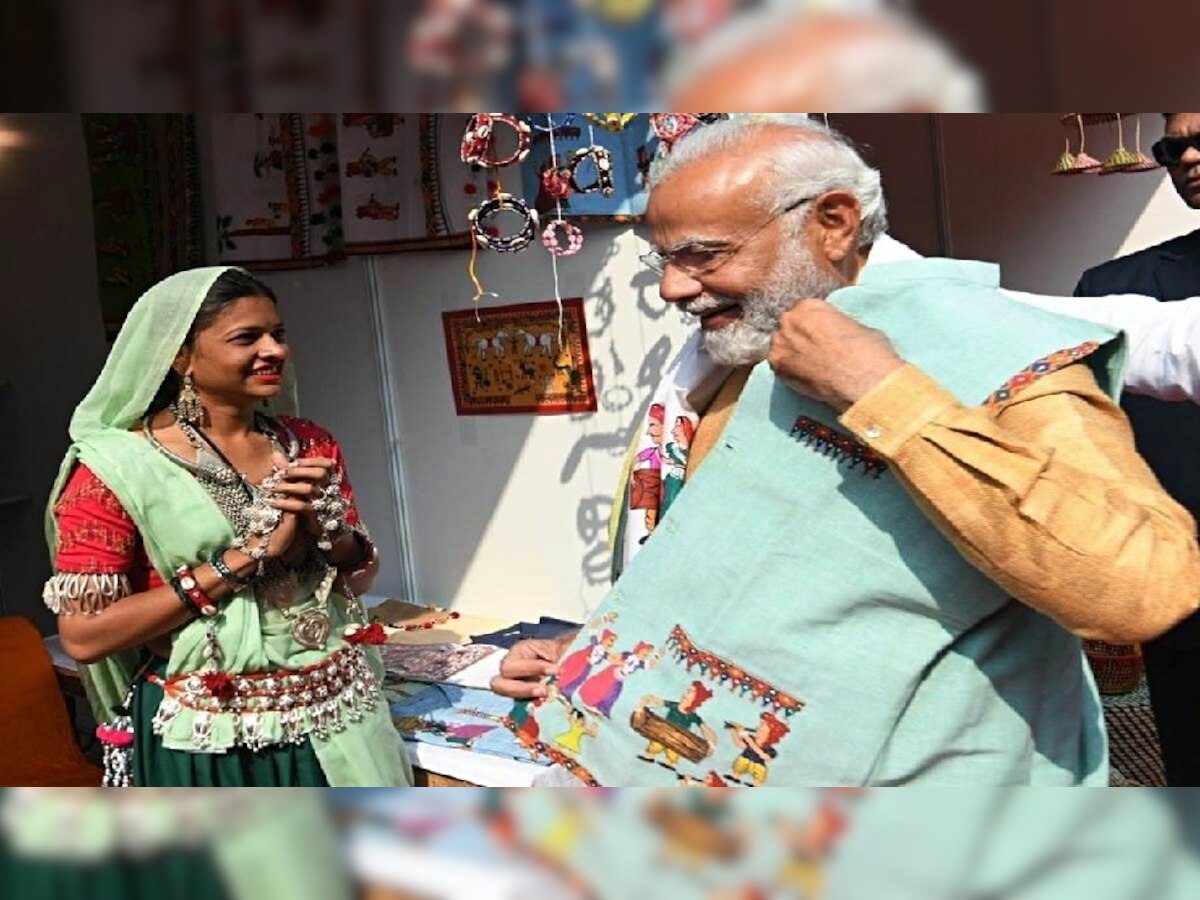 PM Modi And Sakshi Bhayad‍ia: मध्य प्रदेश की आदिवासी बेटी ने जीता PM मोदी का दिल, गदगद हुए प्रधानमंत्री 