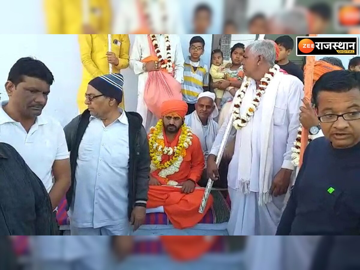 महाशिवरात्रि पर डीडवाना में दिखी गंगा जमुनी तहजीब, नाथ समाज के महंत का मुस्लिम समाज ने किया स्वागत