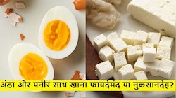 क्या अंडा और पनीर को एक साथ खाने से घटता है वजन? जानिए पेट अंदर होगा या नहीं