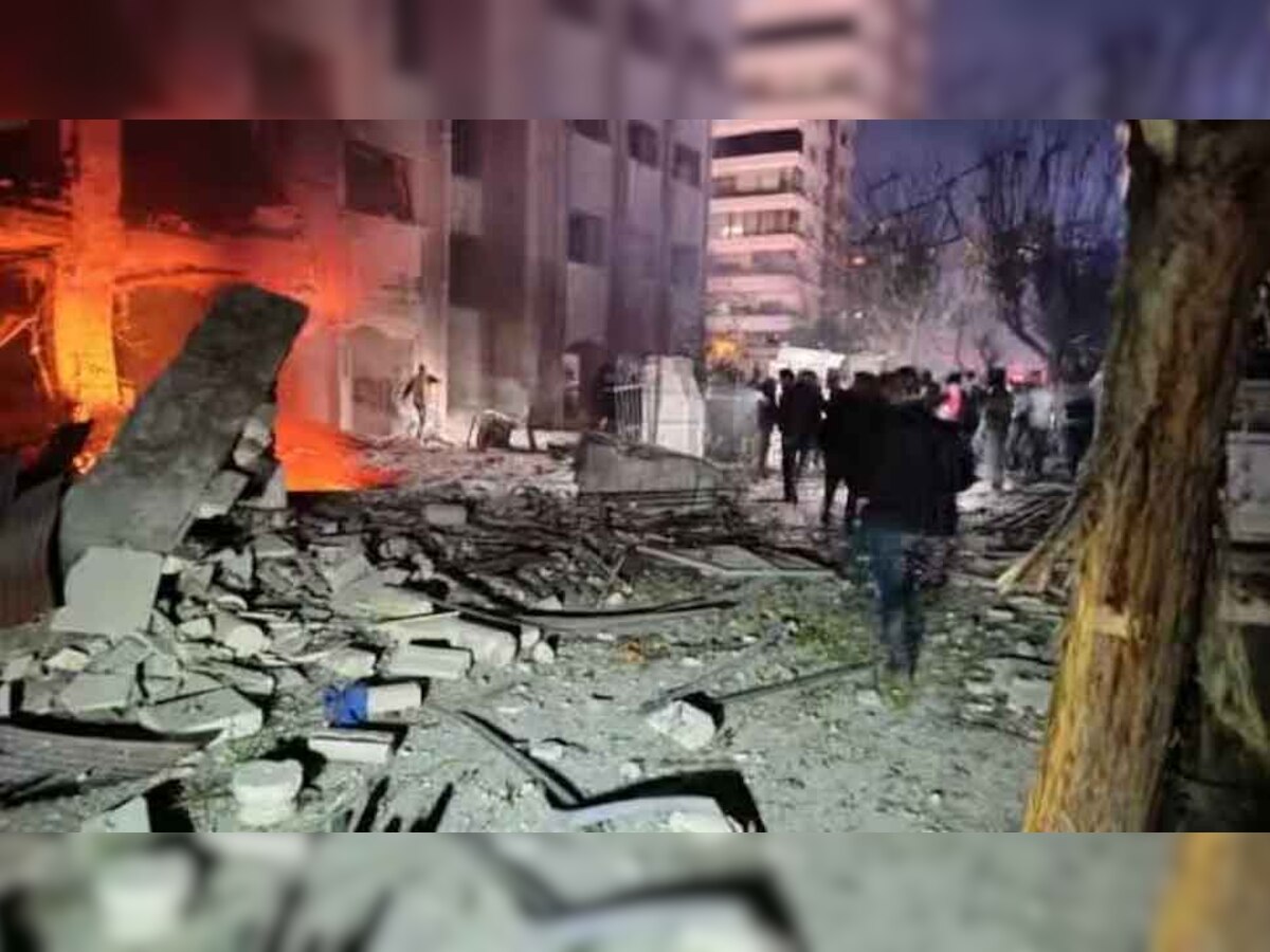 सीरिया की राजधानी दमिश्क में इजराइल ने दागी मिसाइलें, 15 की मौत 