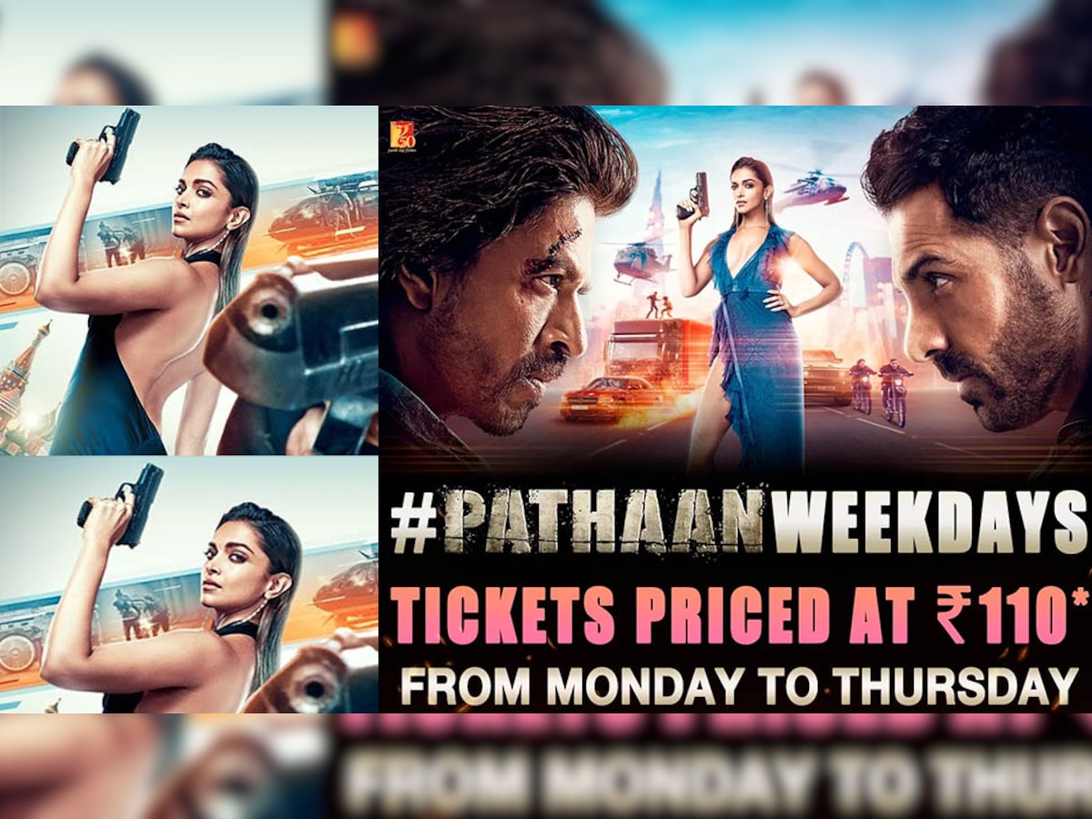 Pathaan Tickets: पठान ने कर दिया शहजादा का खत्म खेल, सोमवार से गुरुवार तक फिर घटाए टिकट रेट