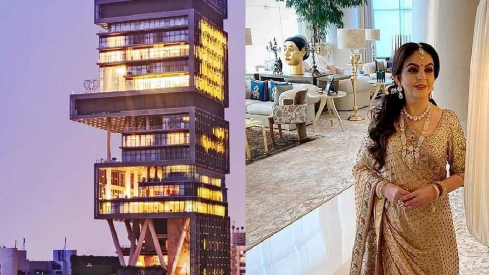 Absani Hom Mukesh-Nita Ambani's home Antilia second-most expensive house after ...