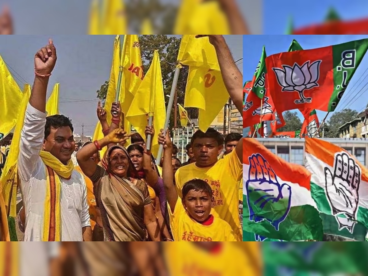 Adivasi Adhikar Yatra: टेंशन में बीजेपी-कांग्रेस! MP चुनाव से पहले जयस ने चला दांव; सीटों पर नजर