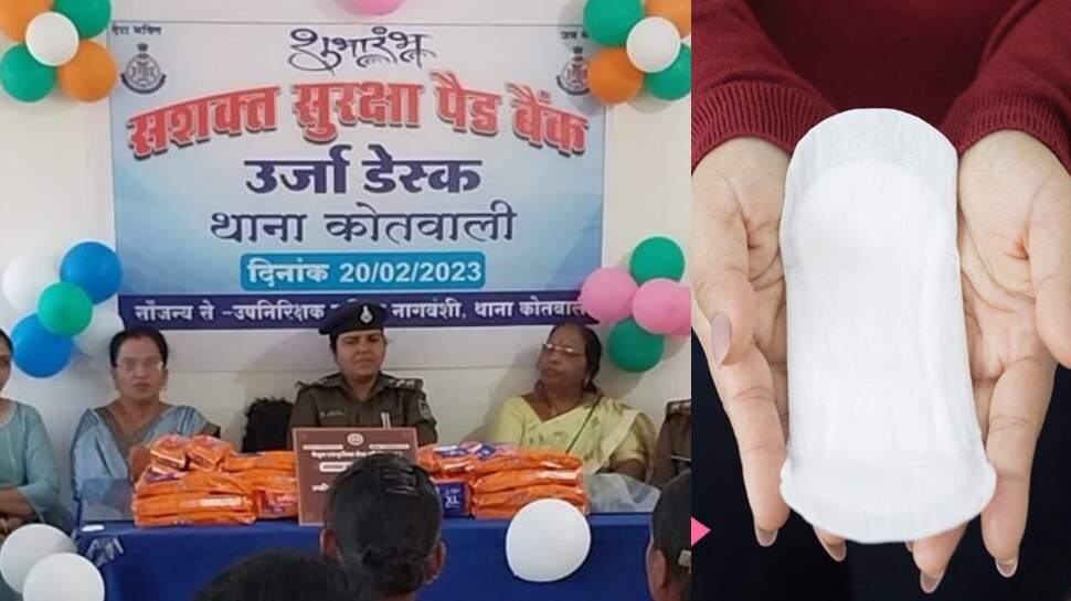 Free Sanitary Pads Abalibel In Police Station Betul Kotwali Women Desk Unique Initiatives