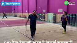 Video: तेजस्वी यादव का नया अंदाज, इस खिलाड़ी के साथ किया दो-दो हाथ