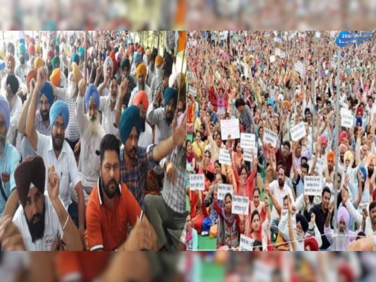Punjab Employees Protest News:ਸਰਕਾਰ ਤੋਂ ਨਾਰਾਜ਼ ਕੱਚੇ ਮੁਲਾਜ਼ਮ;ਇਸ ਤੋਂ ਘੱਟ ਪਿਛਲੀ ਤੋਂ ਜ਼ਿਆਦਾ!