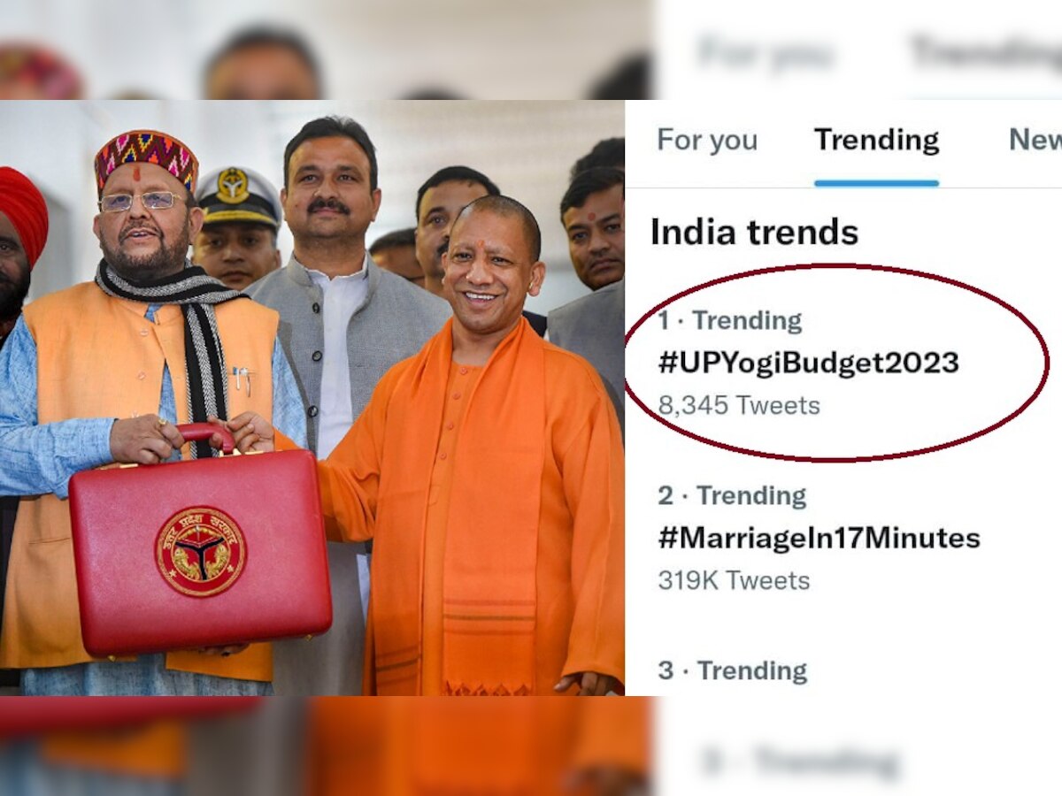 UP Budget 2023: योगी का उपयोगी साबित हुआ बजट, दिनभर ट्वीटर पर ट्रेंडिंग रहा हैशटैग 