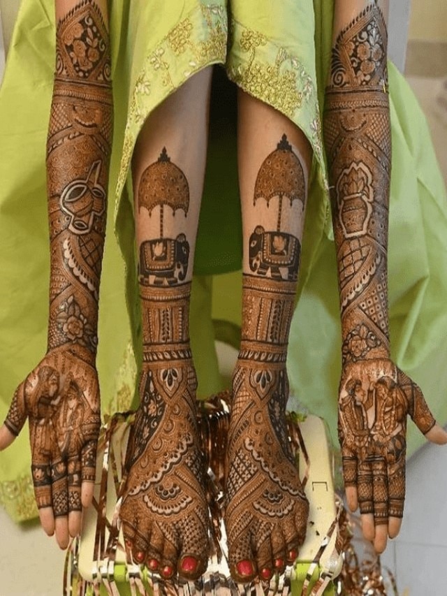 111 Most Popular Bridal Mehndi Designs For 2024 | Fabbon