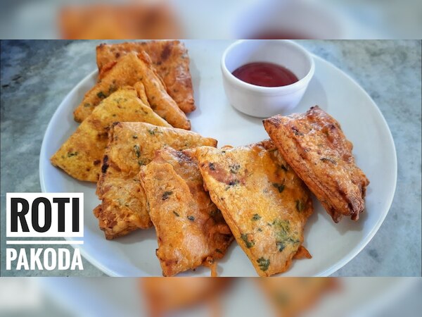 How To Make Leftover Roti Stuffed Pakoda Healthy Food Cooking Tips ...