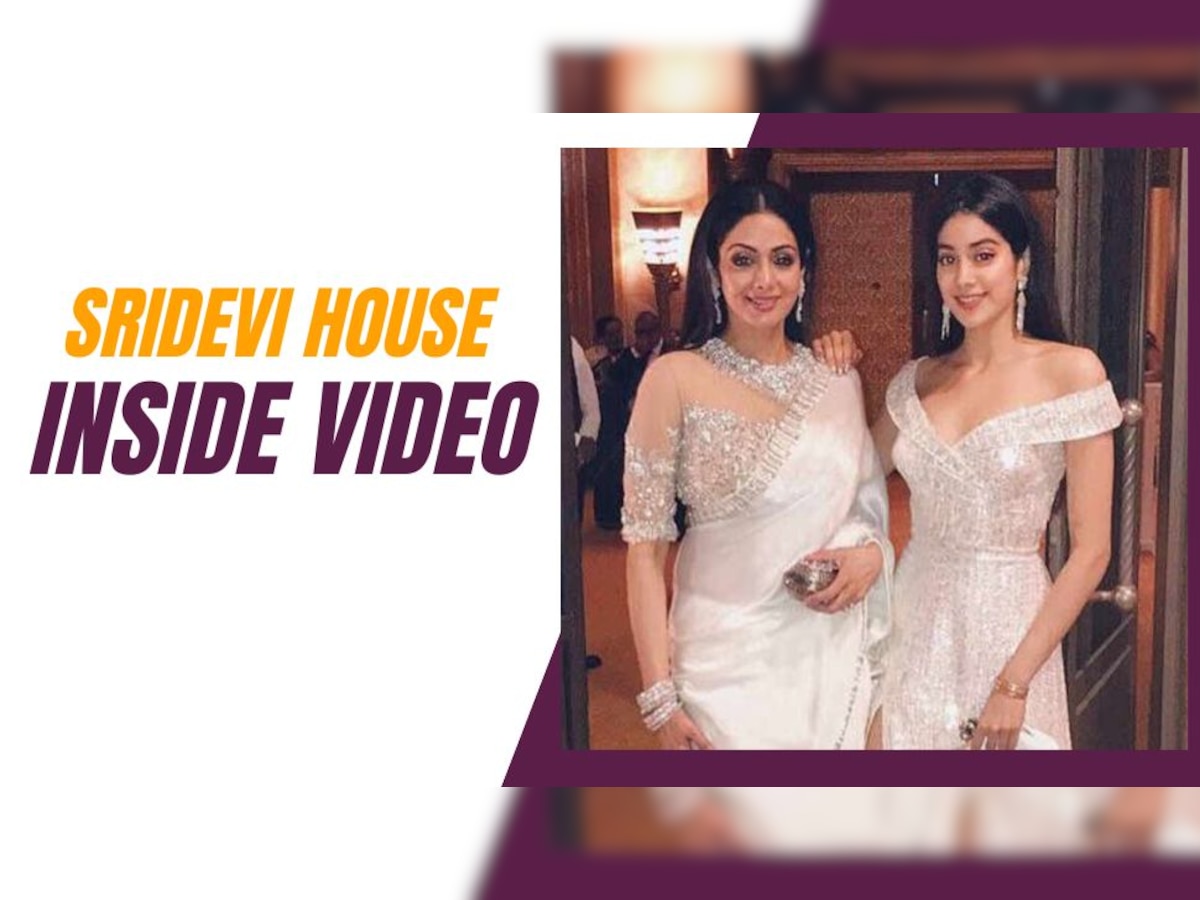 Sridevi Boney Kapoor Chennai House Inside Video daughter Janhvi Kapoor ...