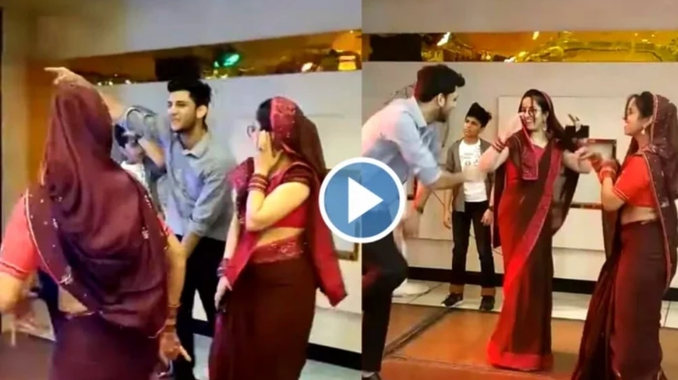 Devar Bhabhi Dance On Sapna Choudhary Song Bahu Kale Ki Is Breaking All Records Watch Video