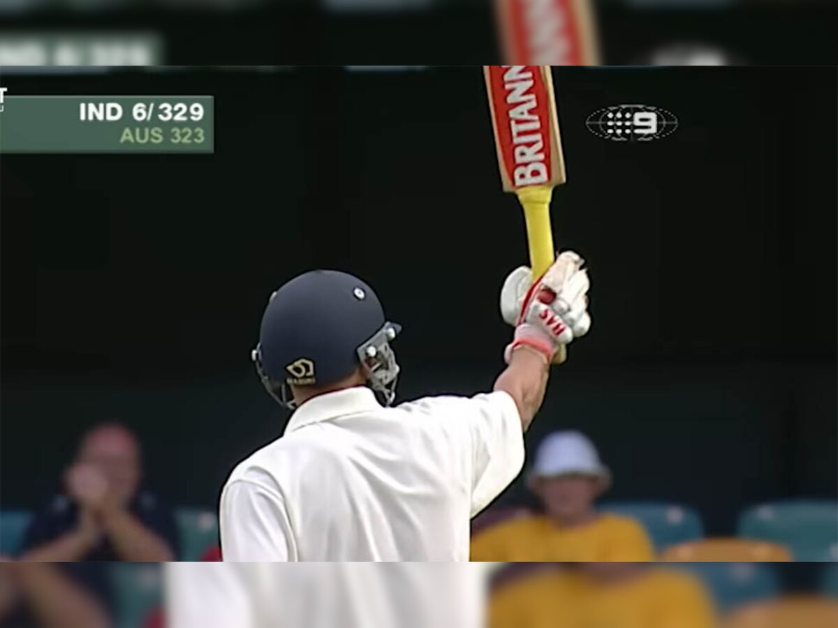 VIDEO: इस भारतीय बल्लेबाज ने सिर्फ एक बनाया और शतक की तरह हवा में लहराने लगा बल्ला