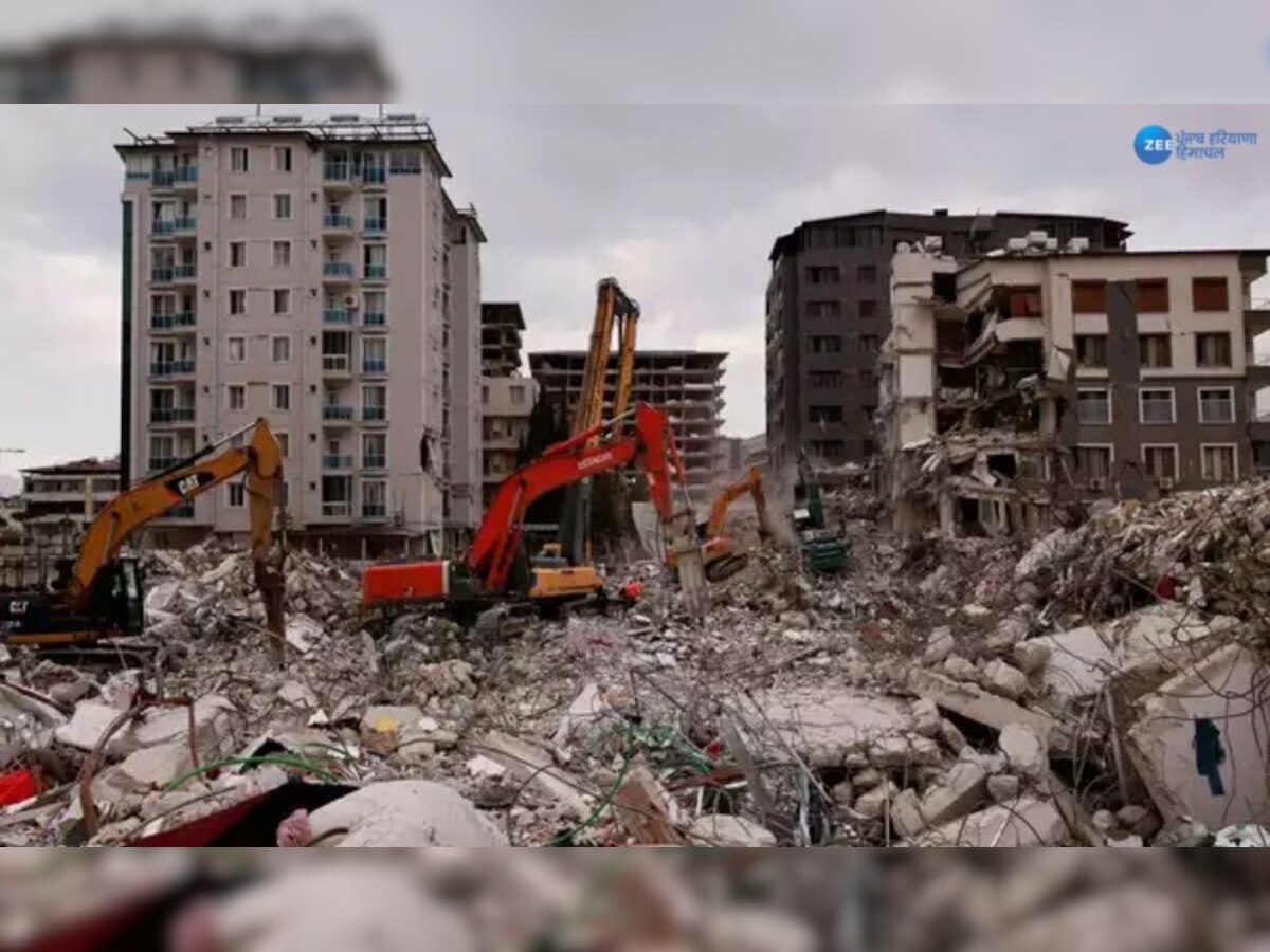 Earthquake Again In Turkey: ਤੁਰਕੀ 'ਚ ਇਕ ਵਾਰ ਫਿਰ ਆਇਆ ਭੂਚਾਲ; ਲੱਗੇ ਜ਼ਬਰਦਸਤ ਝਟਕੇ 