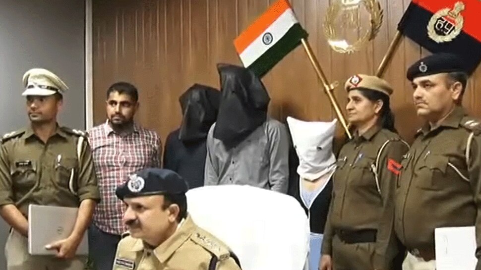 Escort Service Fraud in gurugram three people arrested Girls Online