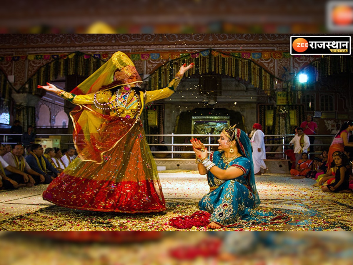 जयपुर के गोविंद देवजी में फाग उत्सव की धूम, 'अरजी म्हारी जी होली खेलण की मरजी थारी जी...'