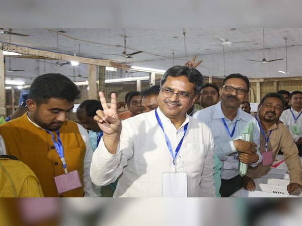 निवर्तमान मुख्यमंत्री माणिक साहा 