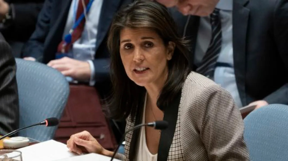 United States: एक दर्जन आतंकी संगठन Pak में मौजूद; US को नहीं करनी चाहिए कोई मदद: हेली United States: एक दर्जन आतंकी संगठन Pak में मौजूद; US को नहीं करनी चाहिए कोई मदद: हेली