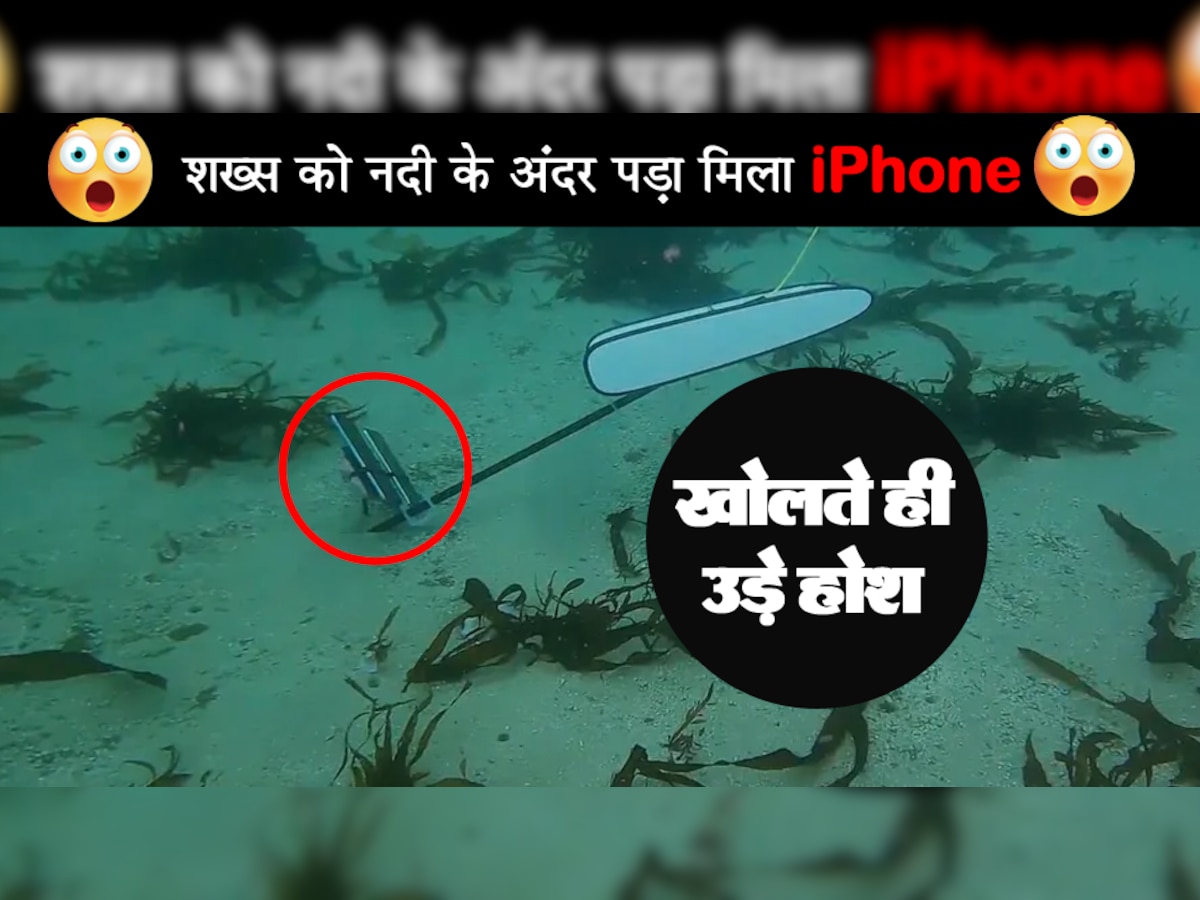 एक हफ्ते से नदी में डूबा रहा iPhone 11, बाहर निकाला तो उड़ गए मालिक के होश; आप भी देखें...