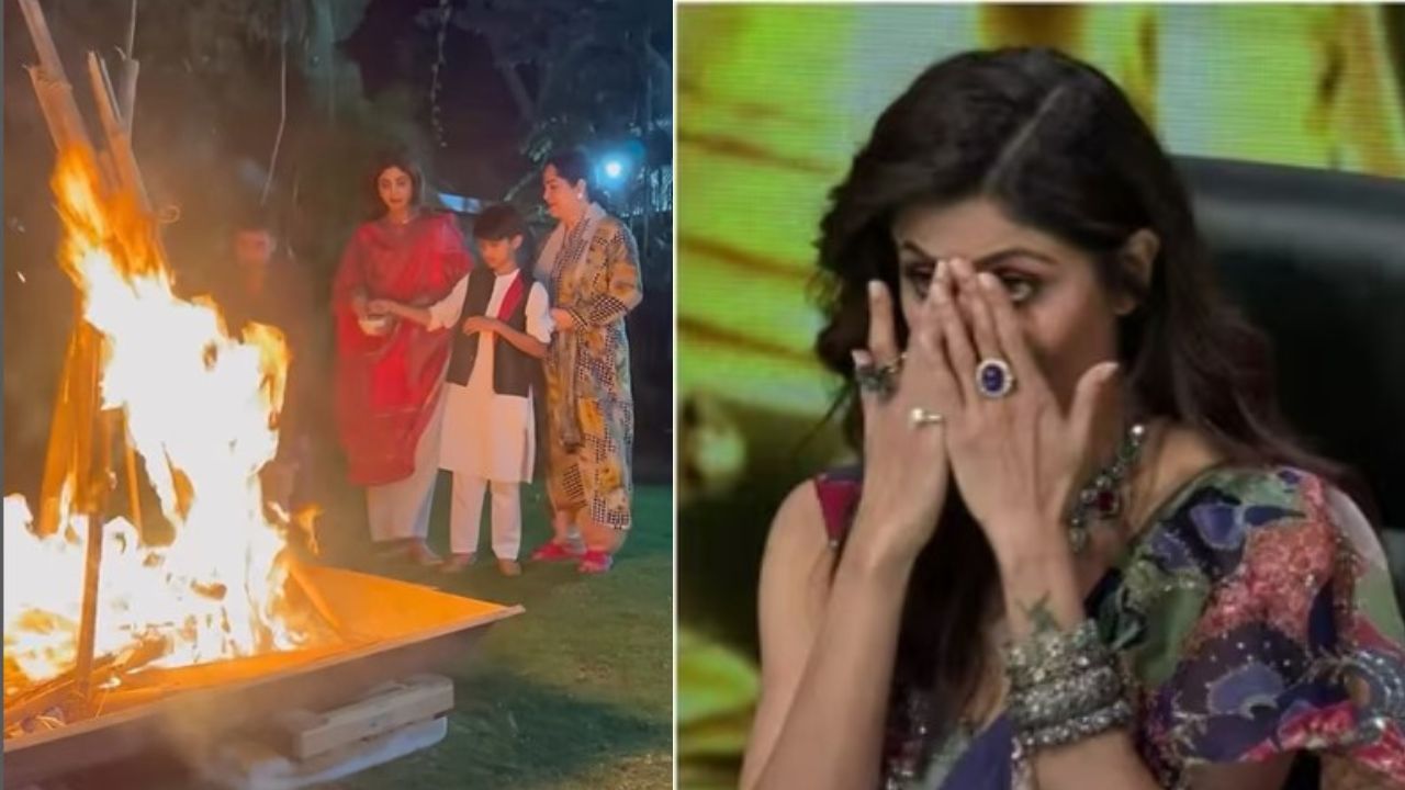 Shilpa Shetty ने होलिका दहन पर जूते पहनकर की पूजा फिर जलाया बांस, ट्रोलर्स ने लगा दी क्लास