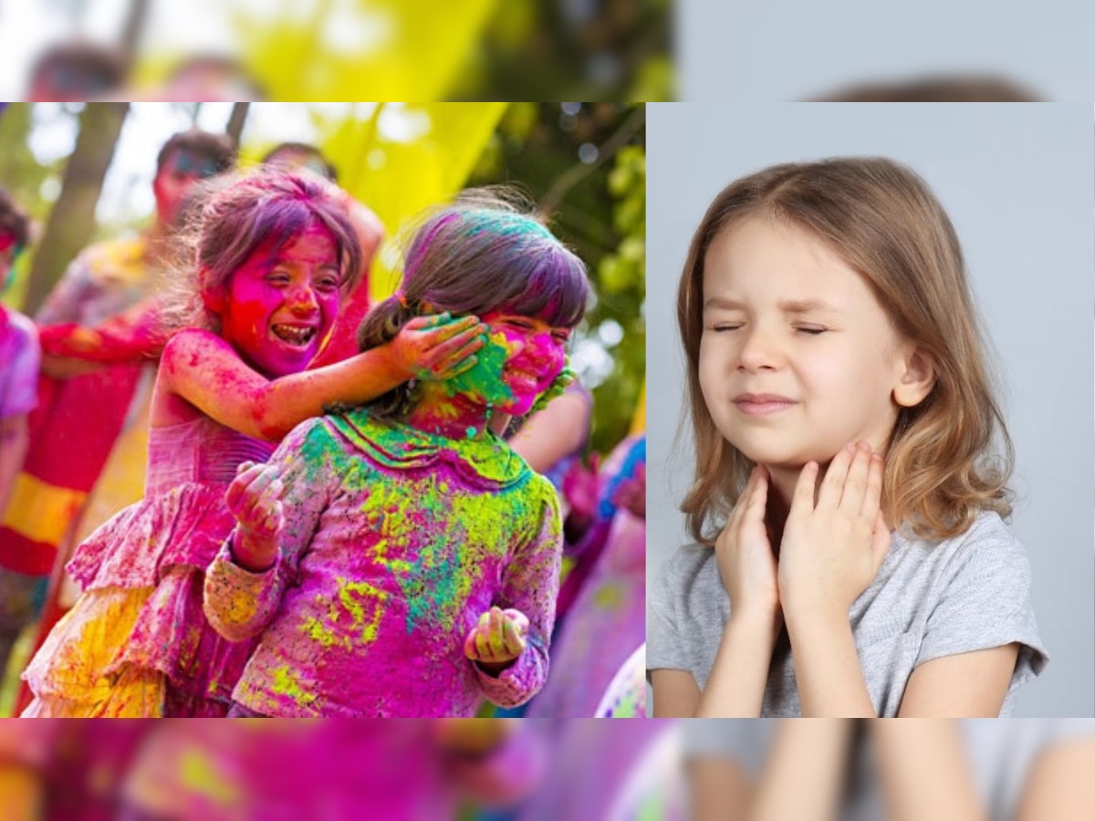 Holi 2023: होली में संक्रमण के कारण हो सकती है गले में खराश, रखें इन बातों का खास ध्यान