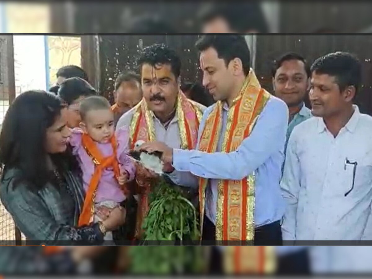 Chittorgarh: भादसोड़ा की श्री कृष्ण आदिनाथ गौशाला में कलेक्टर ने मनाया 37वां जन्मदिन