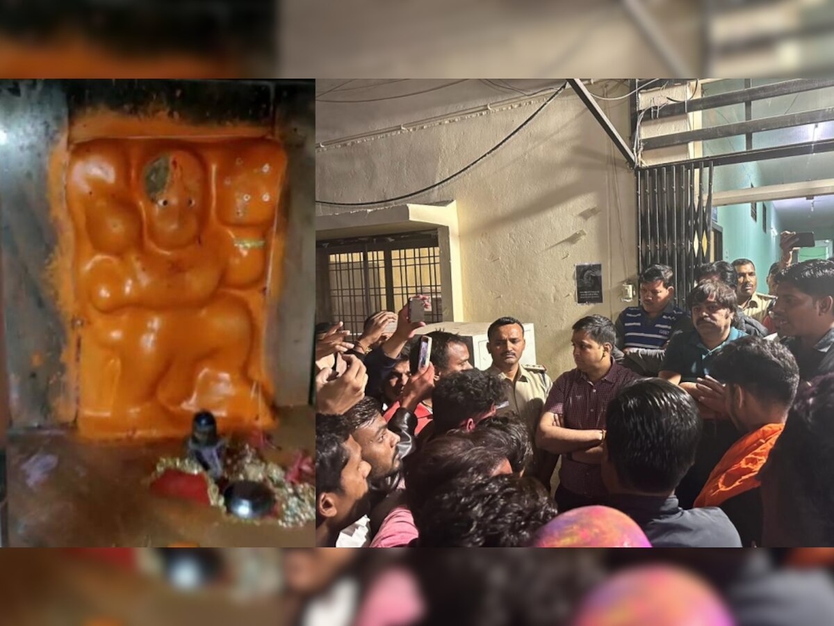 खंडित की गई Indore के खेड़ापति हनुमानजी की मूर्ति, हिंदू संगठनों के आक्रोश के बाद एक्शन में पुलिस