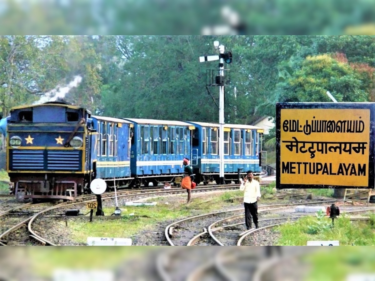 indian railway mettupalayam ooty nilgiri passenger train slowest in ...