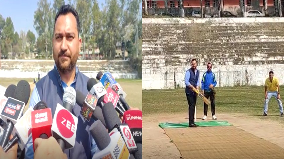 Himachal Pradesh: हमीरपुर में विभागीय क्रिकेट लीग प्रतियोगिता की हुई शुरुआत