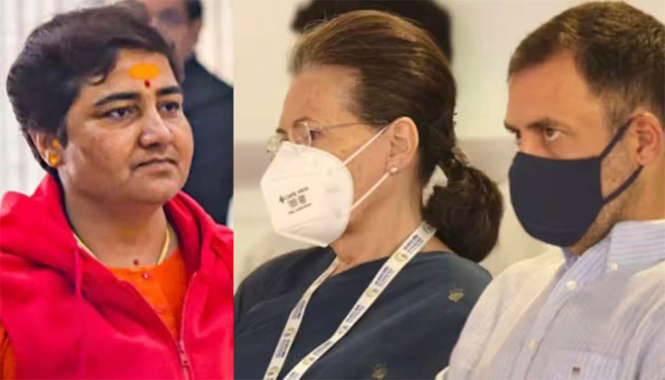 प्रज्ञा ठाकुर ने कहा- "राहुल गांधी को देश निकालकर फेंक देना चाहिए", कांग्रेस ने दिया मुंहतोड़ जवाब प्रज्ञा ठाकुर ने कहा- "राहुल गांधी को देश निकालकर फेंक देना चाहिए", कांग्रेस ने दिया मुंहतोड़ जवाब