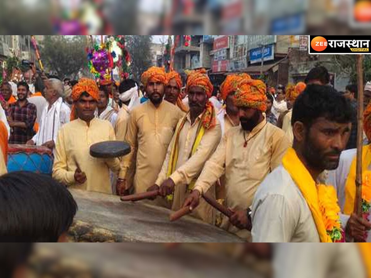 Bharatpur : जलमहलों की नगरी में हुरंगा महोत्सव का आयोजन, बंब की थाप पर लोक कलाकारों ने बांधा समा