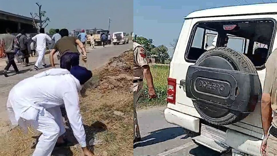 Karnal Vigilance and Electricity Department attacked Stones pelted by villagers meter tampering Karnal Vigilance and Electricity Department attacked Stones pelted by villagers meter tampering