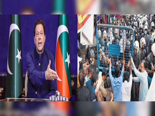 Lahore: पुलिस-PTI समर्थकों के बीच झड़प का मामला; इमरान ख़ान के ख़िलाफ़ FIR दर्ज