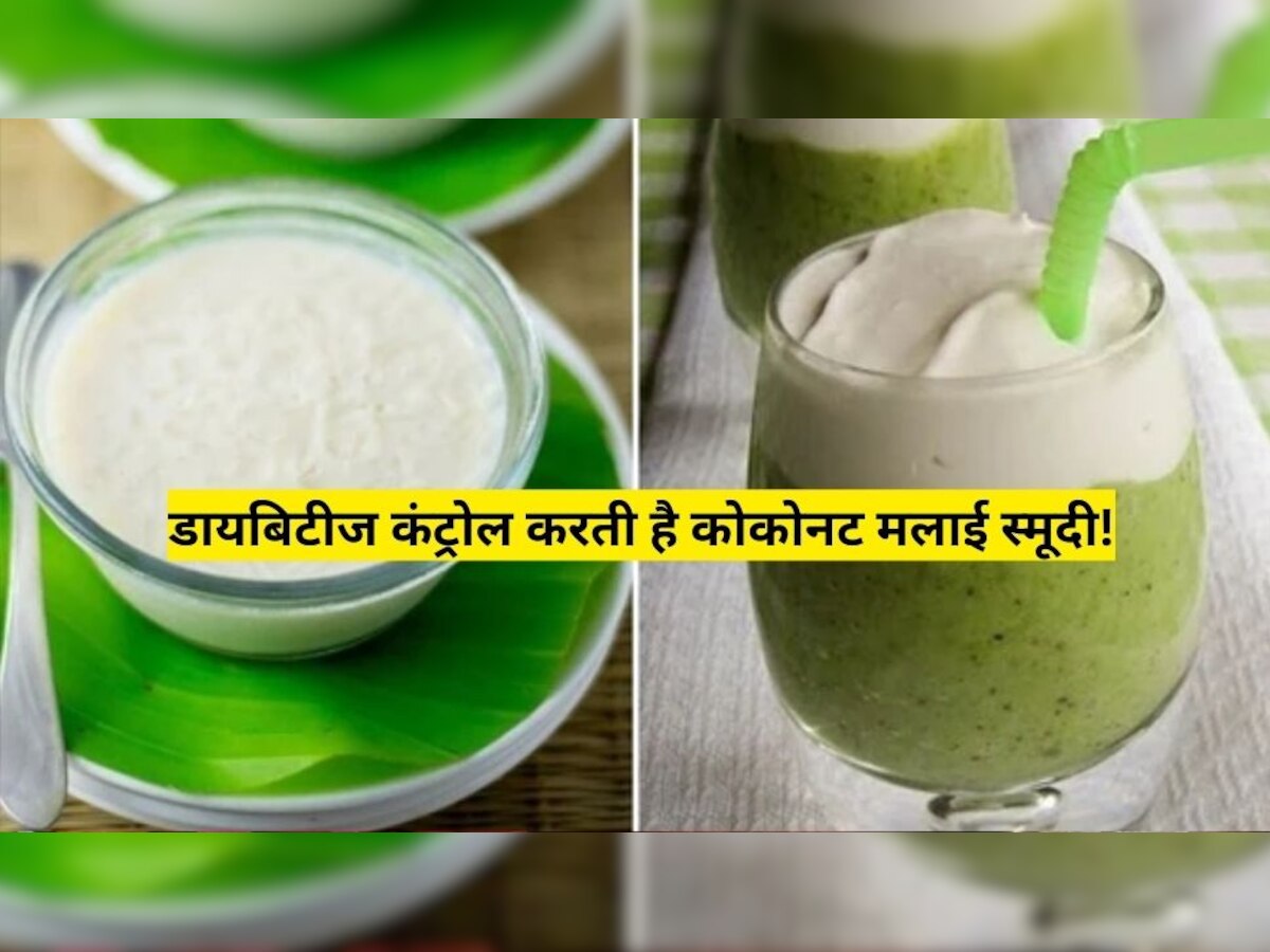 Healthy Drink: दिन की शुरूआत करें कोकोनट मलाई स्मूदी के साथ, डायबिटीज रहेगी कंट्रोल