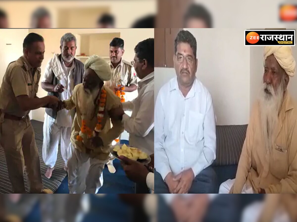 Jaisalmer news: 80 वर्षीय बुजुर्ग का अनशन हुआ खत्म, पुलिस ने किया समझौता