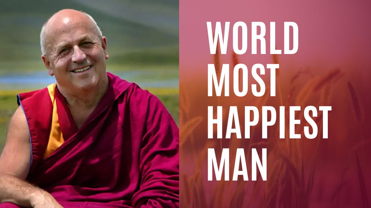 Buddhist monk Matthew Richard is the happiest person in the world