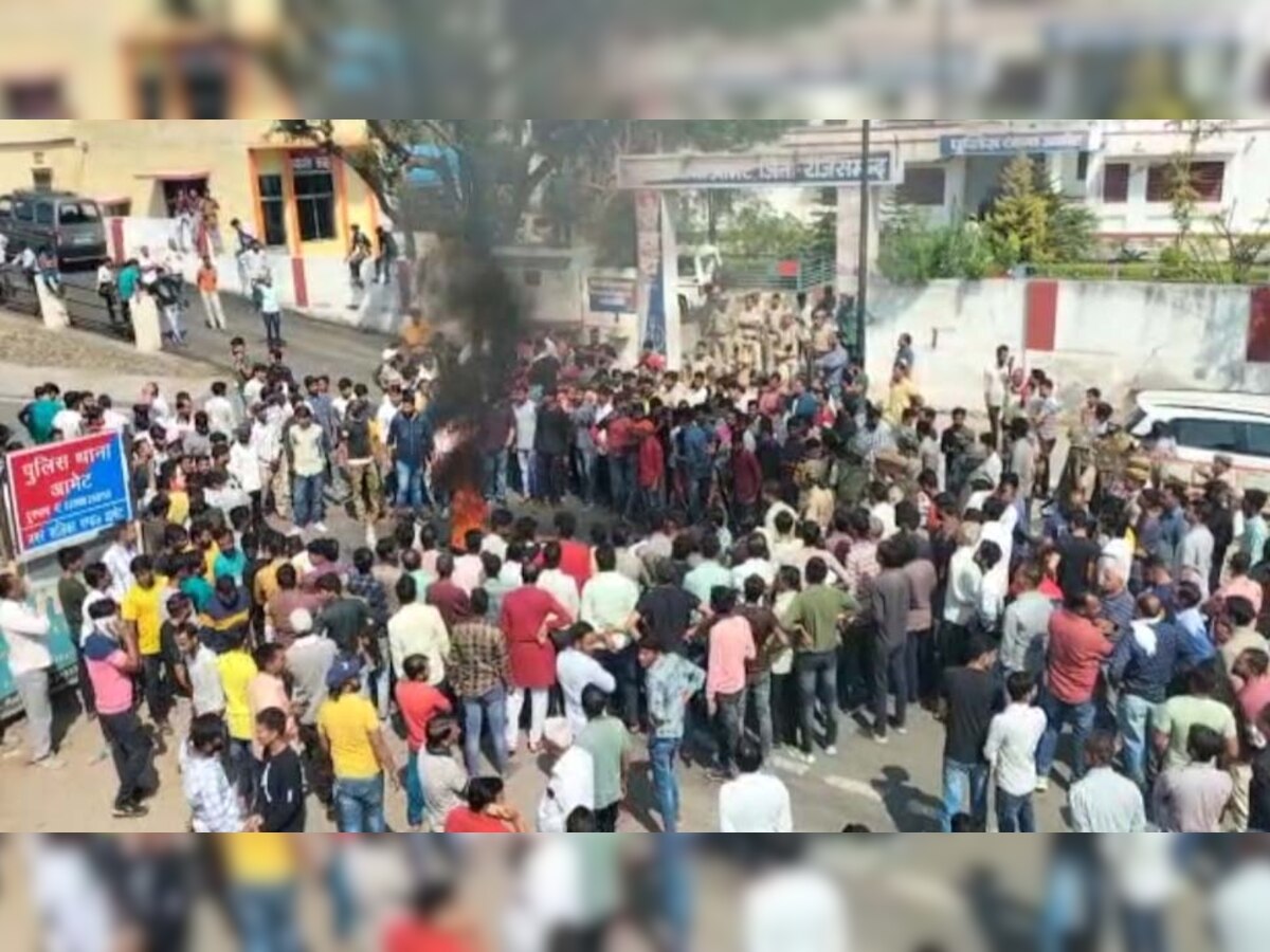 राजसमंद में रेत माफियाओं का आतंक,आक्रोशित लोगों ने 9 घंटे तक बाजार बंद रखकर किया प्रदर्शन