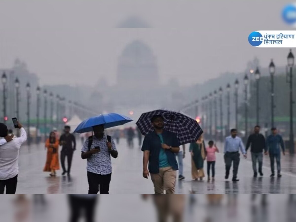 Delhi-NCR Weather Update News: ਦਿੱਲੀ-ਐਨਸੀਆਰ 'ਚ ਭਾਰੀ ਮੀਂਹ ਤੇ ਗੜ੍ਹੇਮਾਰੀ ਨਾਲ ਤਾਪਮਾਨ 'ਚ ਗਿਰਾਵਟ