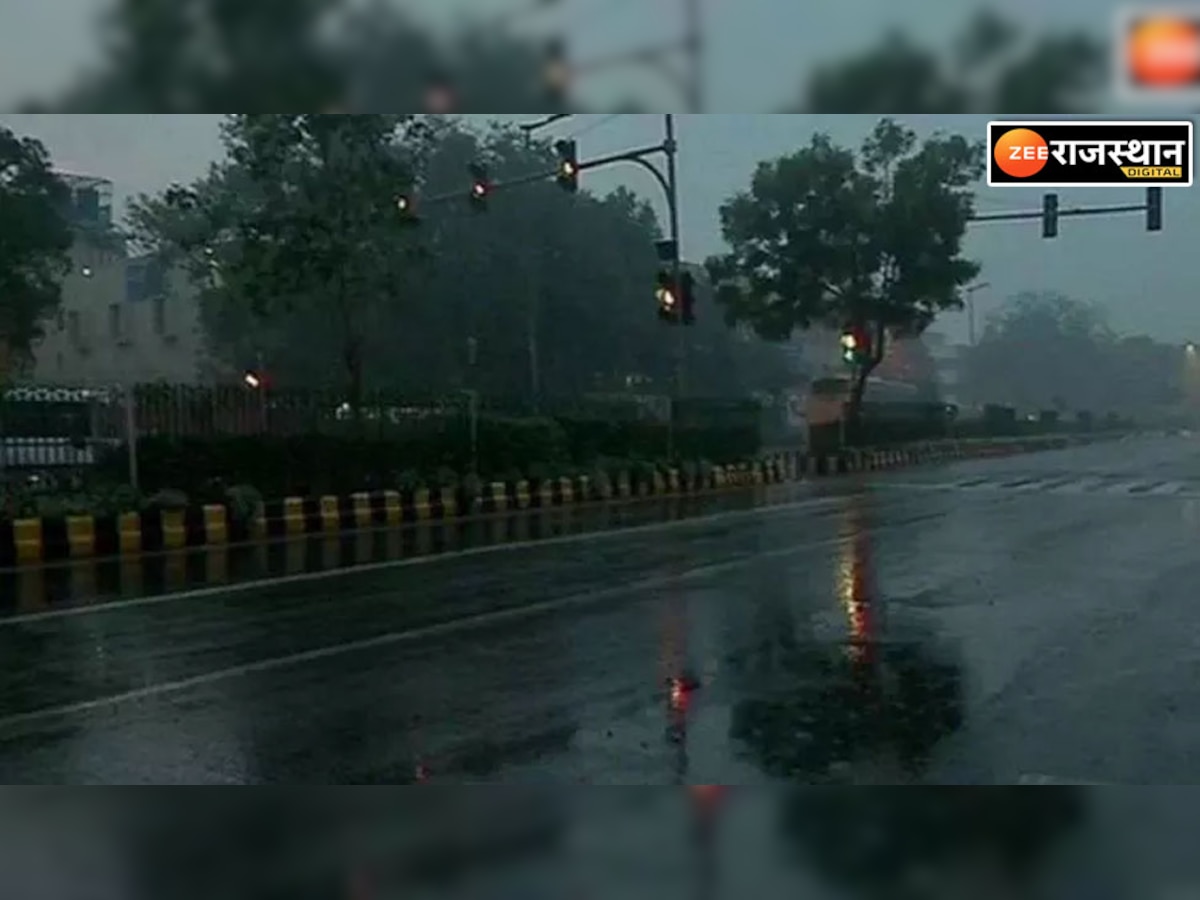 Rajasthan Weather Update: राजस्थान में लगातार बारिश के साथ गिर रहे ओले, जानिए मौसम का हाल  
