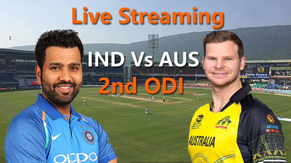 IND vs AUS 2nd ODI Live Streaming watch India vs Australia match today - India Vs Australia 2nd Odi Live Streaming Online Watch