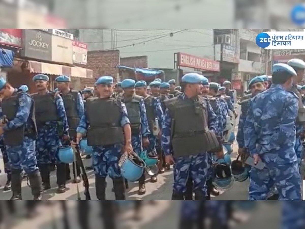 Flag March by Police News: ਪੁਲਿਸ ਨੇ ਅਮਨ-ਸ਼ਾਂਤੀ ਲਈ ਵੱਖ-ਵੱਖ ਜ਼ਿਲ੍ਹਿਆਂ 'ਚ ਕੱਢੇ ਫਲੈਗ ਮਾਰਚ, ਦਿੱਤੀ ਇਹ ਚਿਤਾਵਨੀ