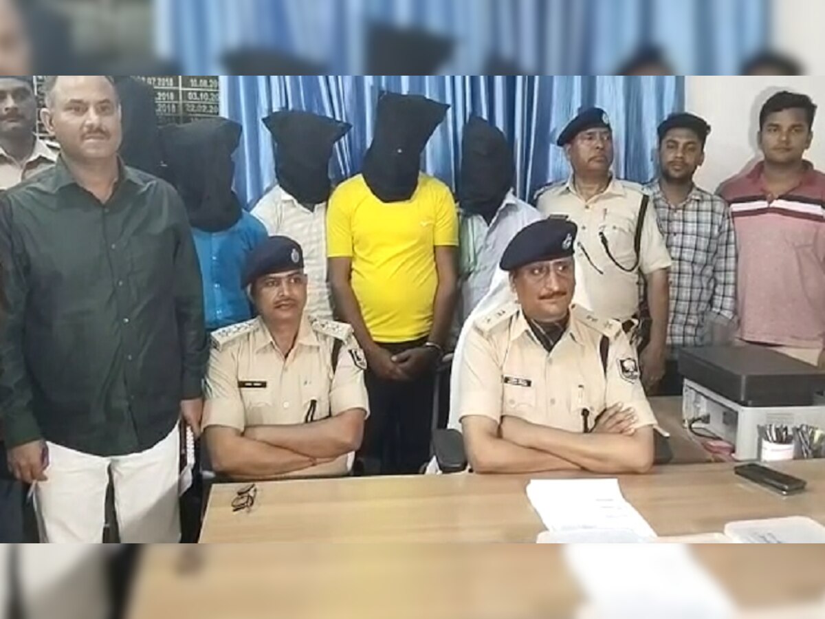 मुजफ्फरपुर में कारोबारी से बदमाशों ने मांगी रंगदारी, नहीं देने पर कर दी फायरिंग, 5 लोगों गिरफ्तार