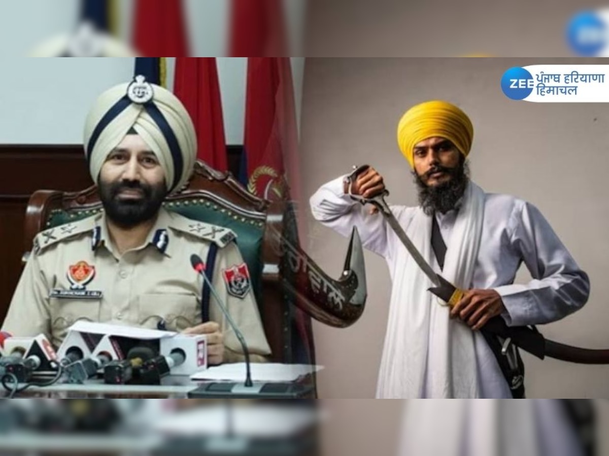 Operation Amritpal Singh पर आईजीपी का बयान, कहा "पंजाब पुलिस को ISI एंगल और विदेशी फंडिंग का शक"