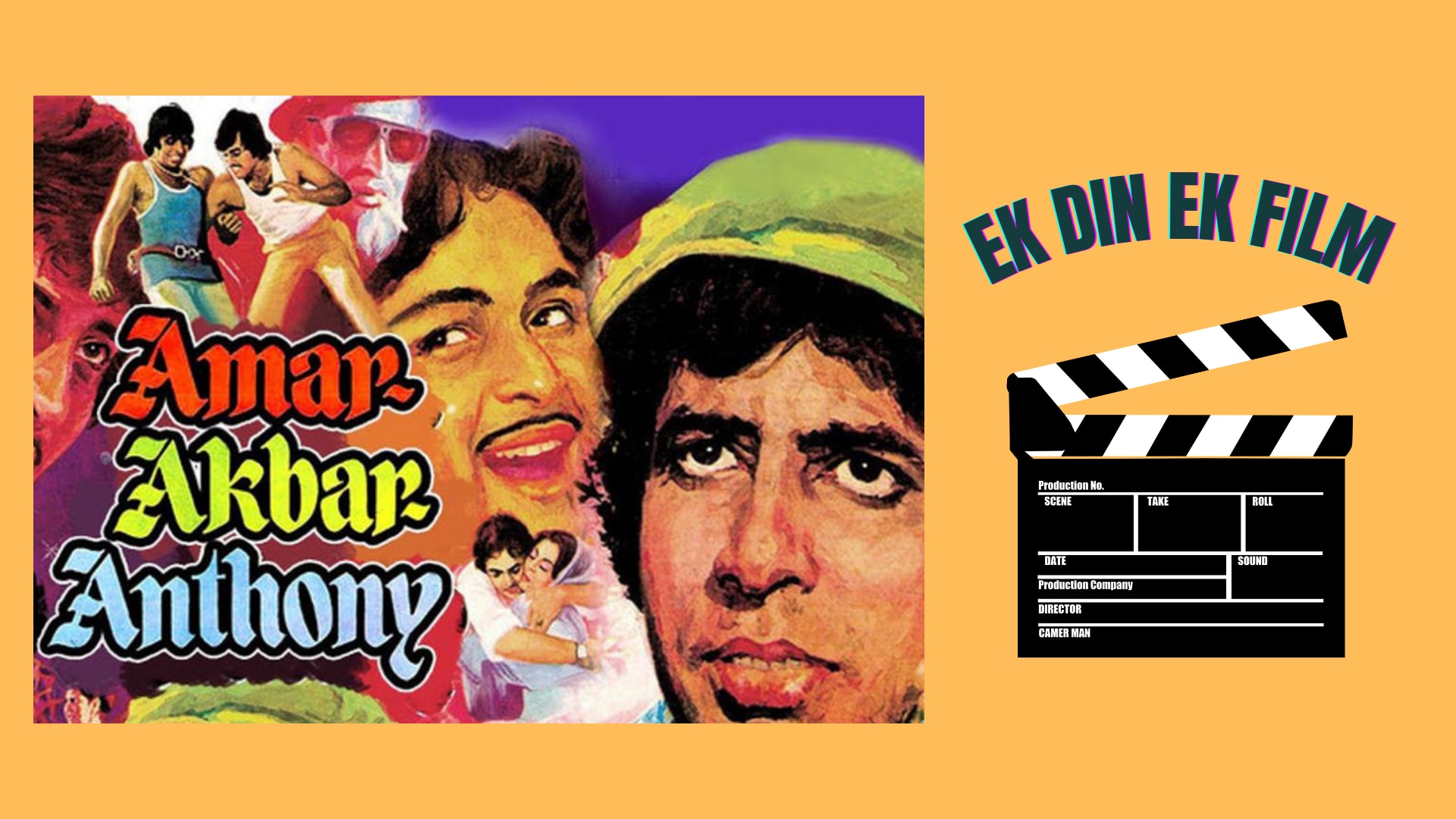 Amitabh Bachchan Vinod Khanna Rishi Kapoor Manmohan Desai Formula Film