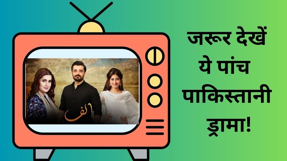 Top 5 Pakistani Dramas best shows to watch in India udaari baaghi daldal sammi alif Pakistani