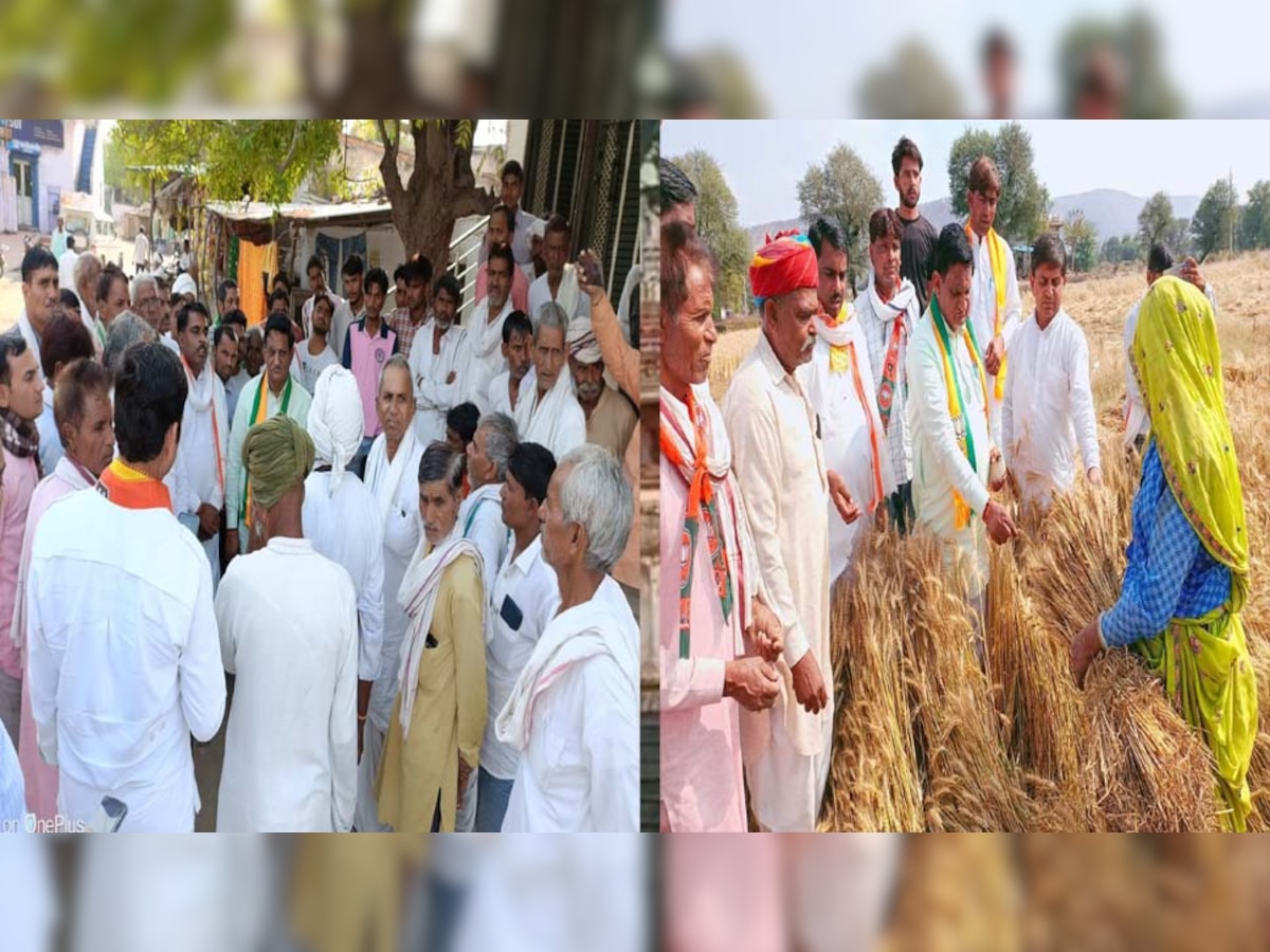 Sawai Madhopur: भाजपा किसान मोर्चा के प्रदेश अध्यक्ष हरिराम रणवां पहुंचे बामनवास, किसानों का सुना दर्द 