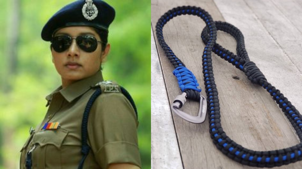 know why is a small rope attached to the indian police uniform and what ...
