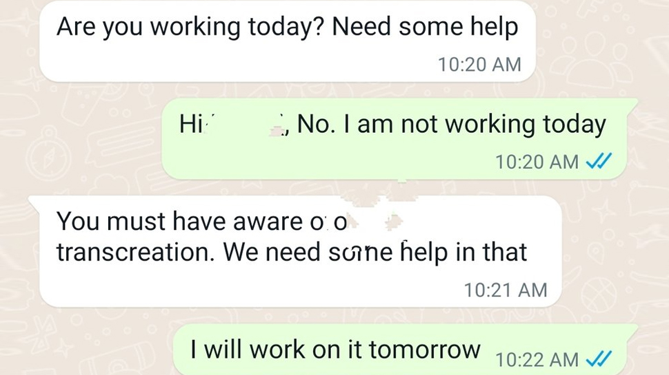 Whatsapp Chat Viral: बॉस ने छुट्टी वाले दिन दिया काम तो एम्प्लाई ने सीधे कर दिया मना, लोग बोले- ये है असली हीरो