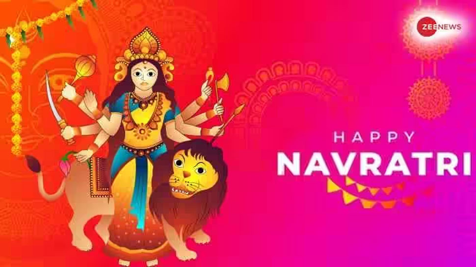 Chaitra Navratri 2023 Maa Bhagwati Mahishasura Mardini cutting ...
