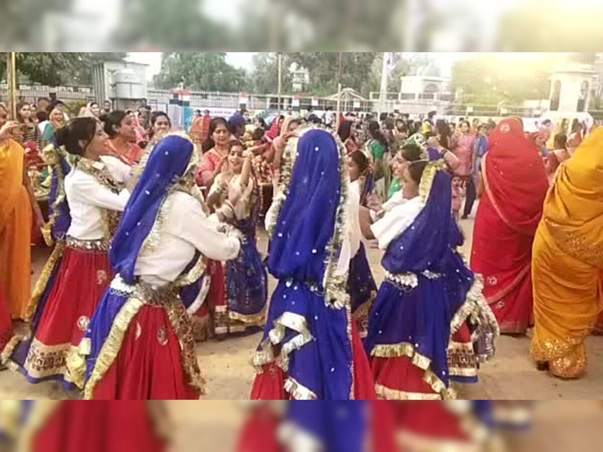 सरदारशहर में बिखरे गणगौर के रंग, सांस्कृतिक गानों पर महिलाओं ने दी शानदार प्रस्तुतियां