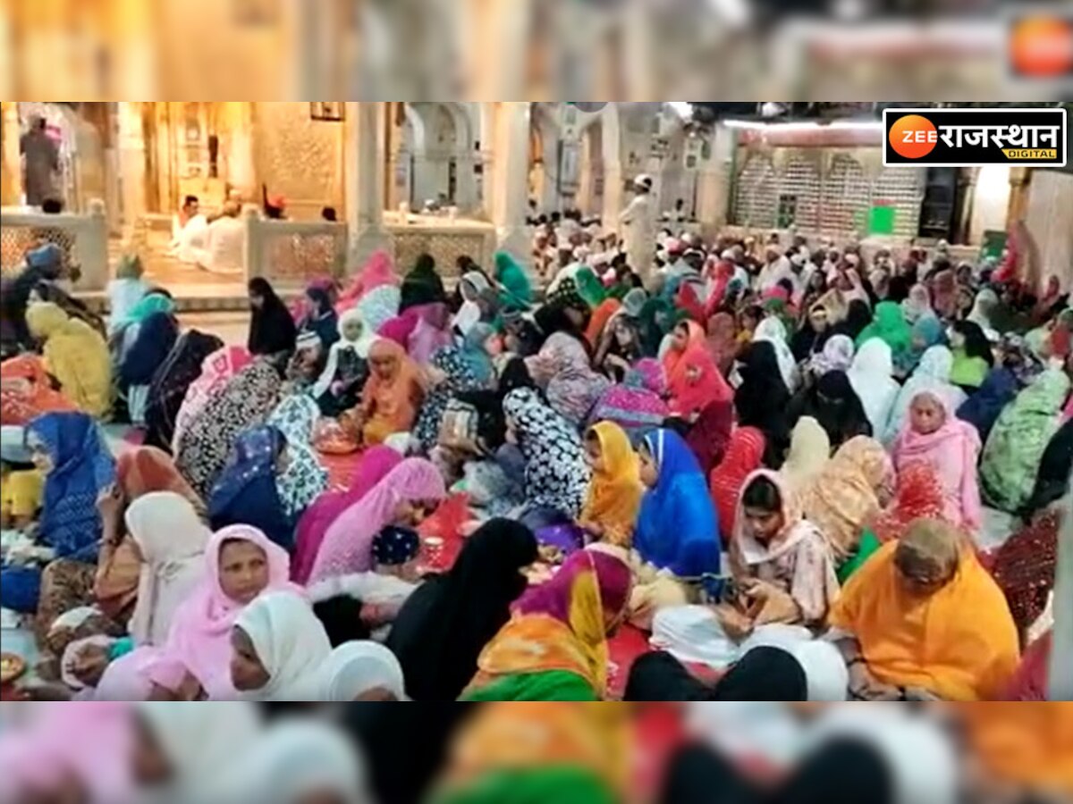 Ajmer news: रमजान का पहला रोजा, ख्वाजा साहब की दरगाह में रोजेदारों की के लिए सहरी का आयोजन